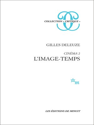 cover image of Cinéma 2--L'image-temps
